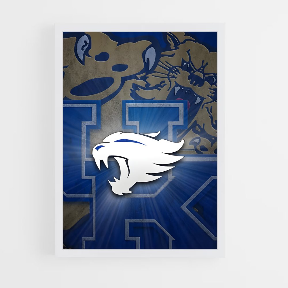 Poster Wildcat Spirit – affiche Basketball (vue 3)